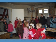 Alle Teilnehmer im Backhaus Linsenhofen